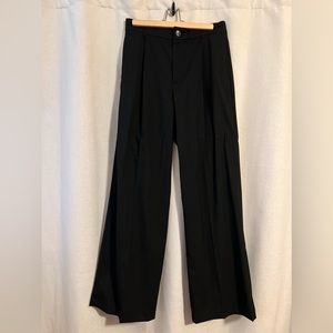 ZARA high waist wide leg trouser NWT